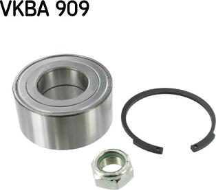 SKF VKBA 909 - Комплект подшипника, ступицы колеса abcparts.ee