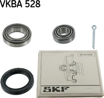 SKF VKBA 528 - Комплект подшипника, ступицы колеса abcparts.ee
