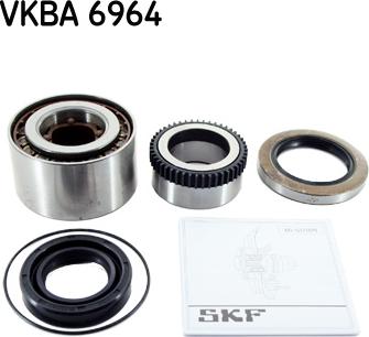SKF VKBA 6964 - Комплект подшипника, ступицы колеса abcparts.ee