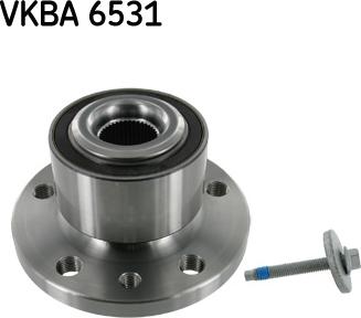 SKF VKBA 6531 - Комплект подшипника, ступицы колеса abcparts.ee
