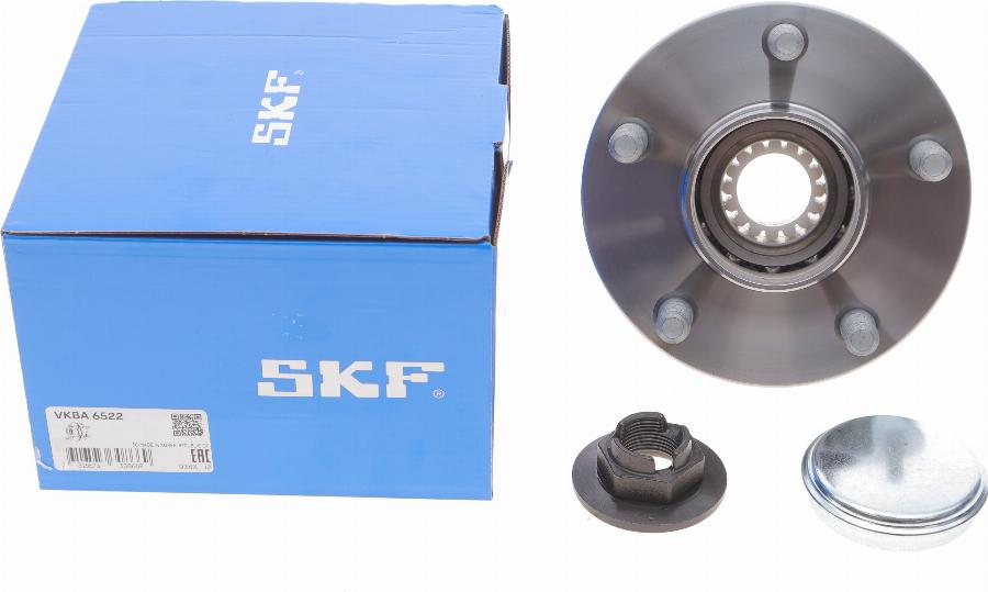 SKF VKBA 6522 - Комплект подшипника, ступицы колеса abcparts.ee