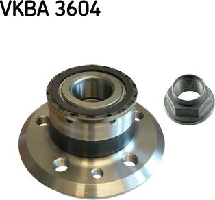SKF VKBA 3604 - Комплект подшипника, ступицы колеса abcparts.ee
