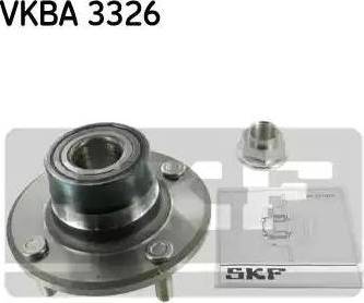 SKF VKBA 3326 - Комплект подшипника, ступицы колеса abcparts.ee