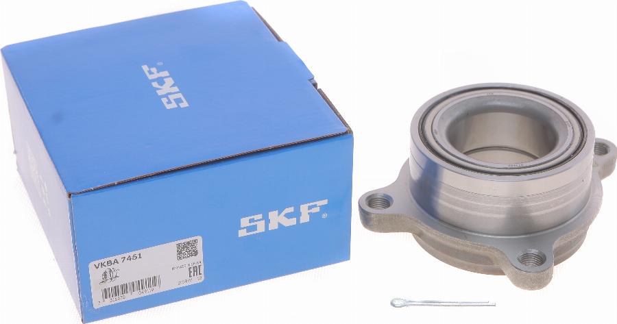 SKF VKBA 7451 - Комплект подшипника, ступицы колеса abcparts.ee