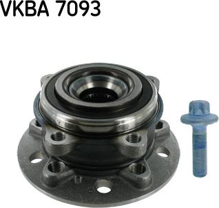 SKF VKBA 7093 - Комплект подшипника, ступицы колеса abcparts.ee