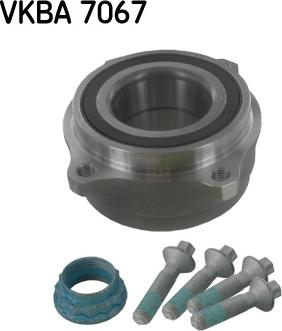 SKF VKBA 7067 - Комплект подшипника, ступицы колеса abcparts.ee