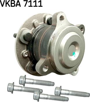 SKF VKBA 7111 - Комплект подшипника, ступицы колеса abcparts.ee