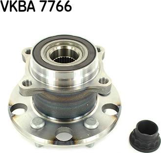 SKF VKBA 7766 - Комплект подшипника, ступицы колеса abcparts.ee