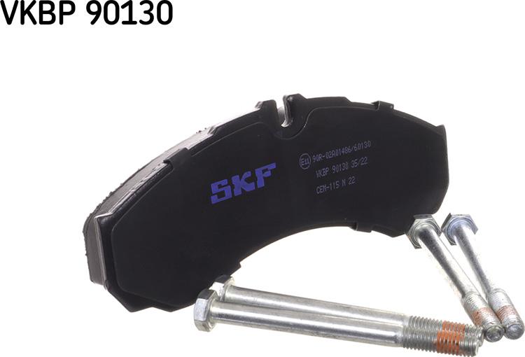 SKF VKBP 90130 - Тормозные колодки, дисковые, комплект abcparts.ee