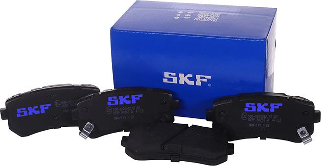 SKF VKBP 90265 A - Тормозные колодки, дисковые, комплект abcparts.ee