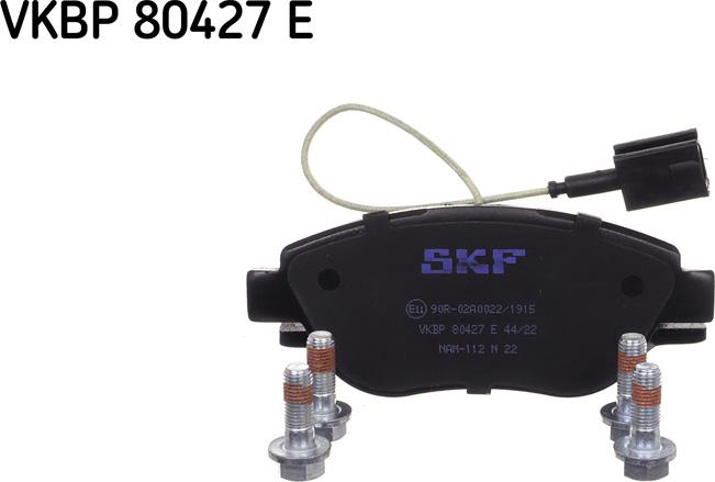 SKF VKBP 80427 E - Тормозные колодки, дисковые, комплект abcparts.ee