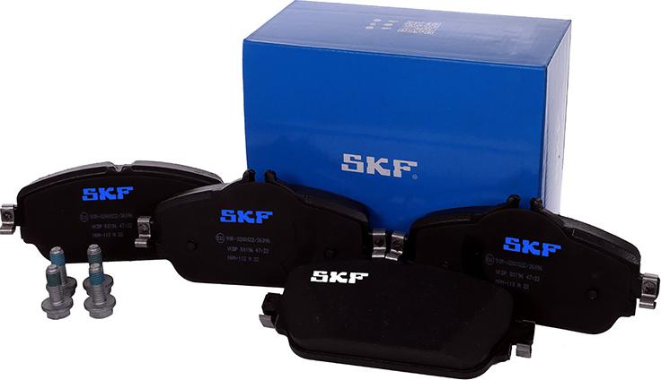 SKF VKBP 80196 - Тормозные колодки, дисковые, комплект abcparts.ee