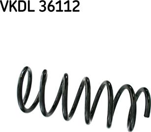 SKF VKDL 36112 - Пружина ходовой части abcparts.ee