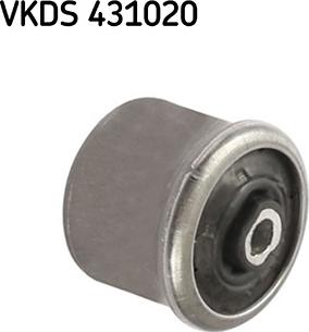 SKF VKDS 431020 - Сайлентблок, рычаг подвески колеса abcparts.ee