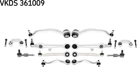 SKF VKDS 361009 - Подвеска колеса, комплект abcparts.ee