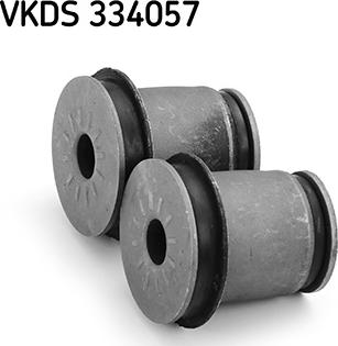 SKF VKDS 334057 - Сайлентблок, рычаг подвески колеса abcparts.ee