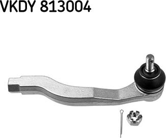 SKF VKDY 813004 - Наконечник рулевой тяги, шарнир abcparts.ee