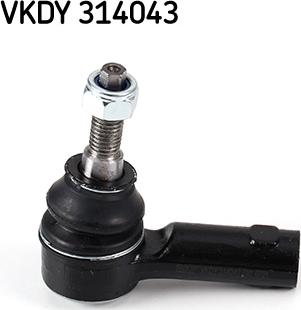 SKF VKDY 314043 - Наконечник рулевой тяги, шарнир abcparts.ee