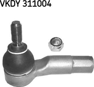 SKF VKDY 311004 - Наконечник рулевой тяги, шарнир abcparts.ee