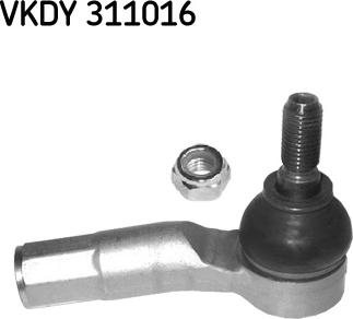 SKF VKDY 311016 - Наконечник рулевой тяги, шарнир abcparts.ee