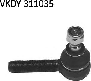 SKF VKDY 311035 - Наконечник рулевой тяги, шарнир abcparts.ee