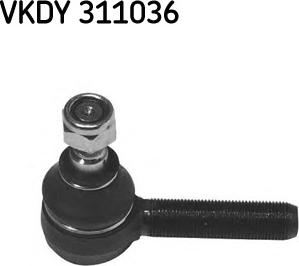 SKF VKDY 311036 - Наконечник рулевой тяги, шарнир abcparts.ee
