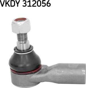 SKF VKDY 312056 - Наконечник рулевой тяги, шарнир abcparts.ee