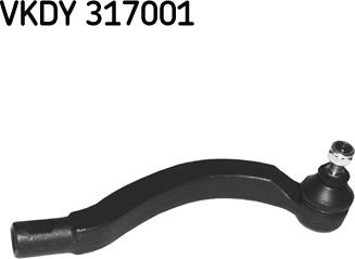 SKF VKDY 317001 - Наконечник рулевой тяги, шарнир abcparts.ee