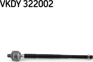 SKF VKDY 322002 - Осевой шарнир рулевой тяги, внутренний abcparts.ee