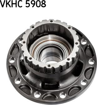 SKF VKHC 5908 - Ступица колеса, поворотный кулак abcparts.ee