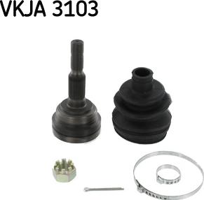SKF VKJA 3103 - Комплект ШРУСа, приводной вал, шарнир abcparts.ee