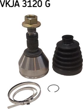 SKF VKJA 3120 G - Комплект ШРУСа, приводной вал, шарнир abcparts.ee