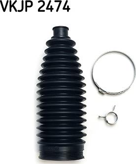 SKF VKJP 2474 - Комплект пыльника, рулевое управление abcparts.ee