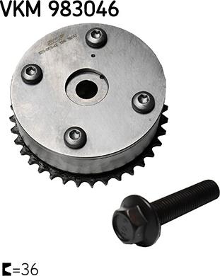 SKF VKM 983046 - Шестерня привода распределительного вала abcparts.ee