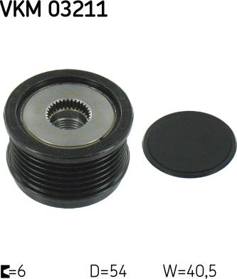 SKF VKM 03211 - Шкив генератора, муфта abcparts.ee