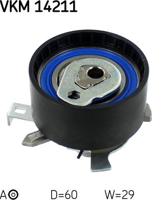SKF VKM 14211 - Натяжной ролик, зубчатый ремень ГРМ abcparts.ee