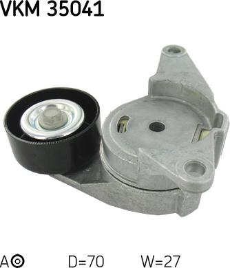 SKF VKM 35041 - Ролик, поликлиновый ремень abcparts.ee