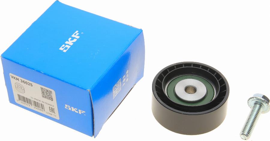 SKF VKM 36025 - Ролик, поликлиновый ремень abcparts.ee