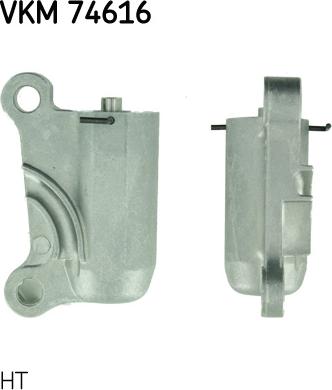 SKF VKM 74616 - Натяжной ролик, зубчатый ремень ГРМ abcparts.ee