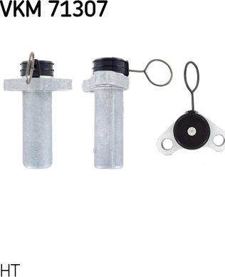SKF VKM 71307 - Натяжной ролик, зубчатый ремень ГРМ abcparts.ee