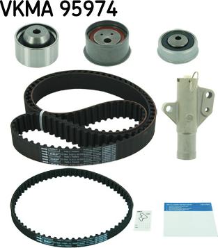 SKF VKMA 95974 - Комплект зубчатого ремня ГРМ abcparts.ee