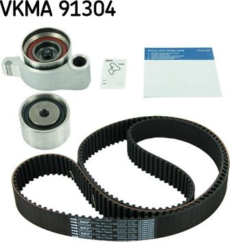 SKF VKMA 91304 - Комплект зубчатого ремня ГРМ abcparts.ee