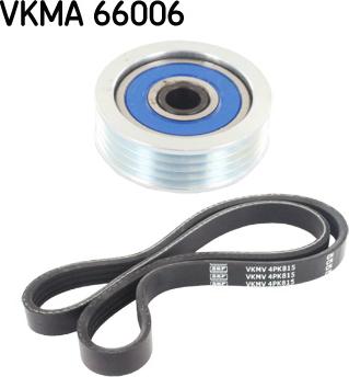SKF VKMA 66006 - Поликлиновый ременный комплект abcparts.ee