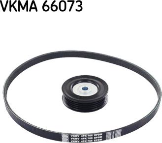SKF VKMA 66073 - Поликлиновый ременный комплект abcparts.ee