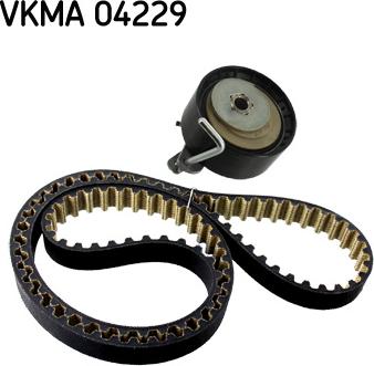 SKF VKMA 04229 - Комплект зубчатого ремня ГРМ abcparts.ee