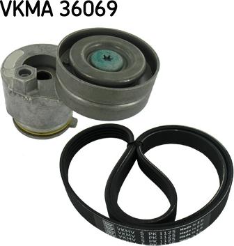 SKF VKMA 36069 - Поликлиновый ременный комплект abcparts.ee