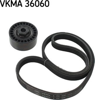 SKF VKMA 36060 - Поликлиновый ременный комплект abcparts.ee