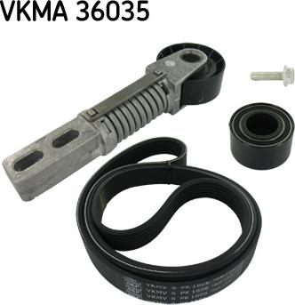 SKF VKMA 36035 - Поликлиновый ременный комплект abcparts.ee
