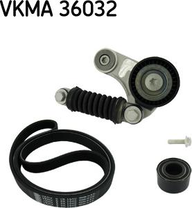 SKF VKMA 36032 - Поликлиновый ременный комплект abcparts.ee