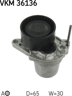 SKF VKMA 36334 - Поликлиновый ременный комплект abcparts.ee